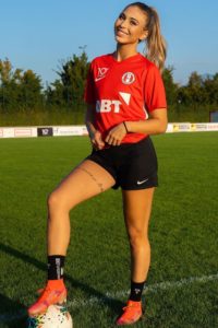 Eleni Rittman hot footballer