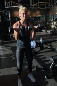 Saoirse Noonan gym