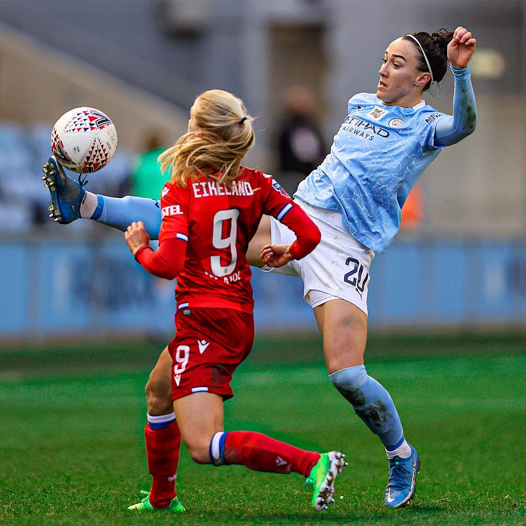 Lucy Bronze in Manchester City