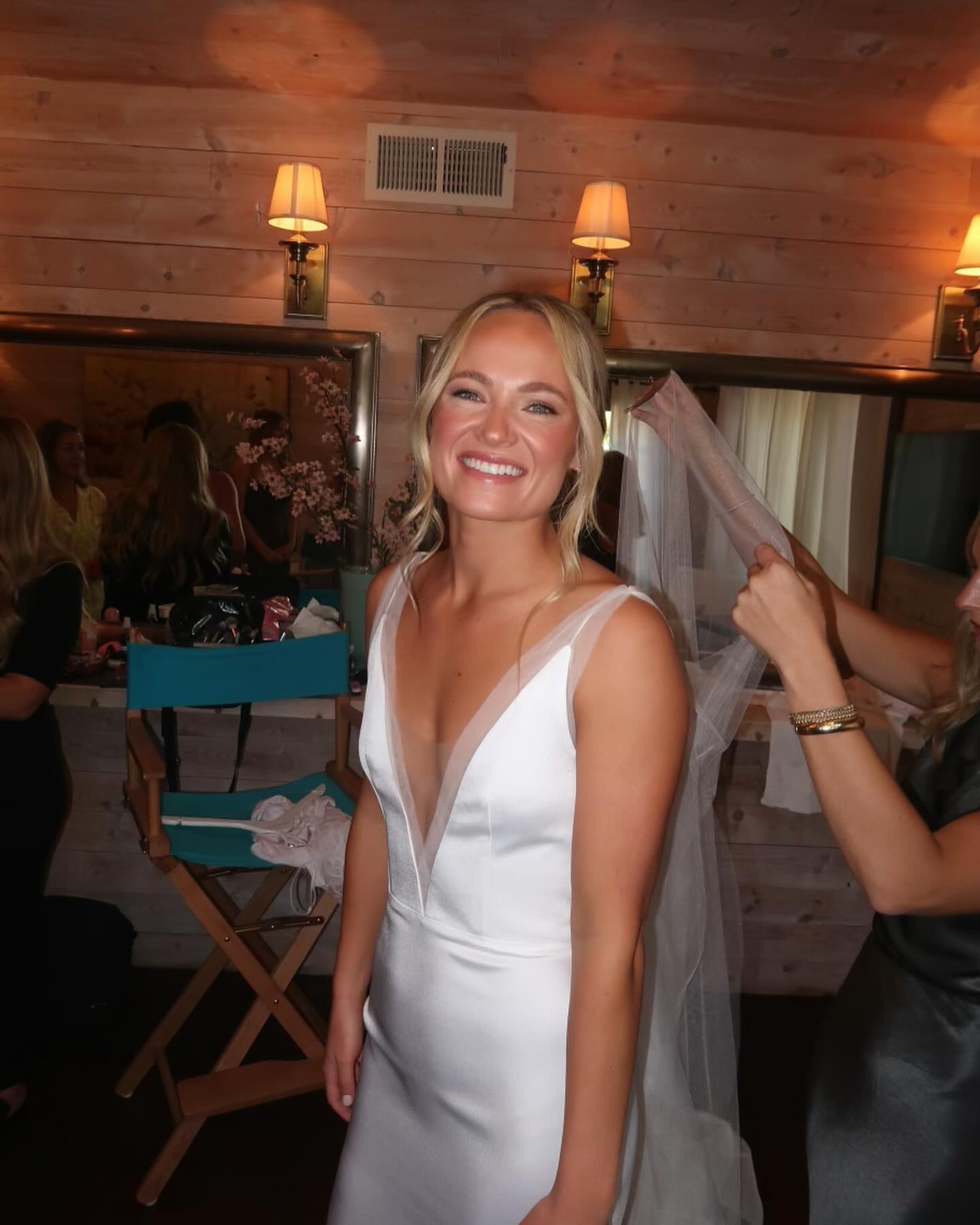 Abby Dahlkemper at party