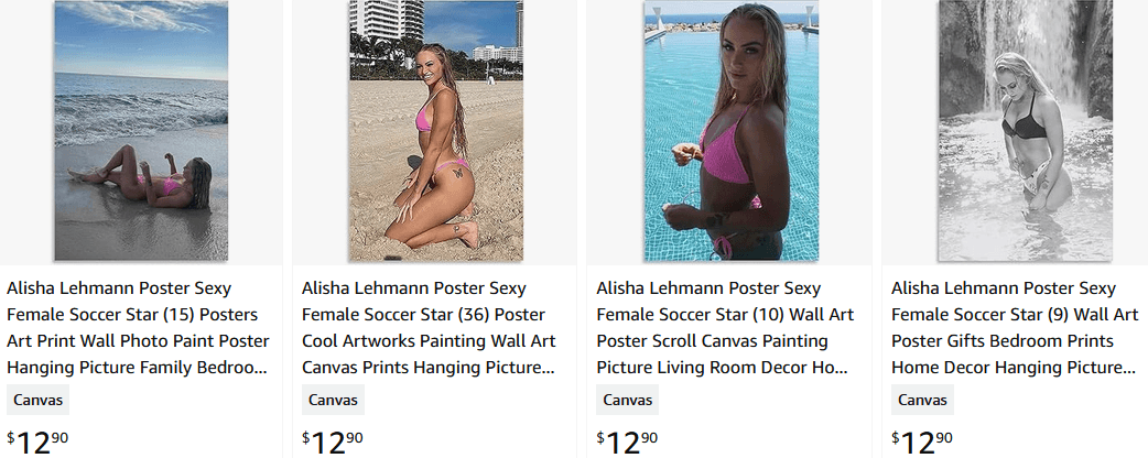 Alisha Lehmann Sexy Photo