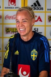 Caroline Seger football beauty