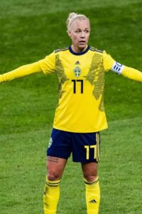 Caroline Seger soccer babe