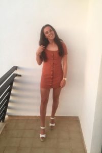 Caroline Weir hot dress