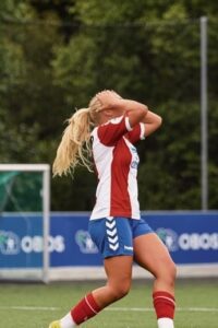 Cathinka Tandberg soccer girl