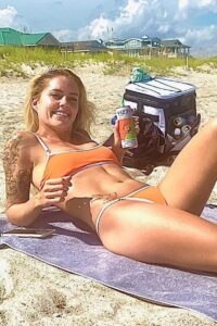 Denise O'Sullivan beach bikini