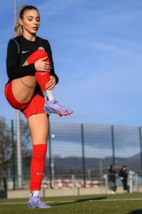 Eleni Rittman football photo