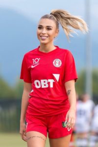 Eleni Rittman hot football girl