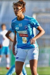 Federica Cafferata hot football