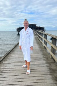 Fridolina Rolfo beach photo