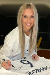 Kelsey Turnbow football shirt