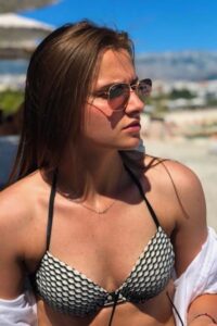 Laura Kopic hot football