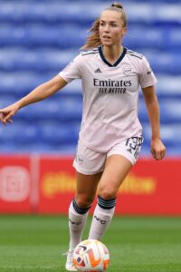 Lia Walti hot football