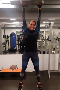 Marta da Silva gym workout