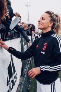 Martina Rosucci football girl