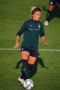 Martina Rosucci soccer