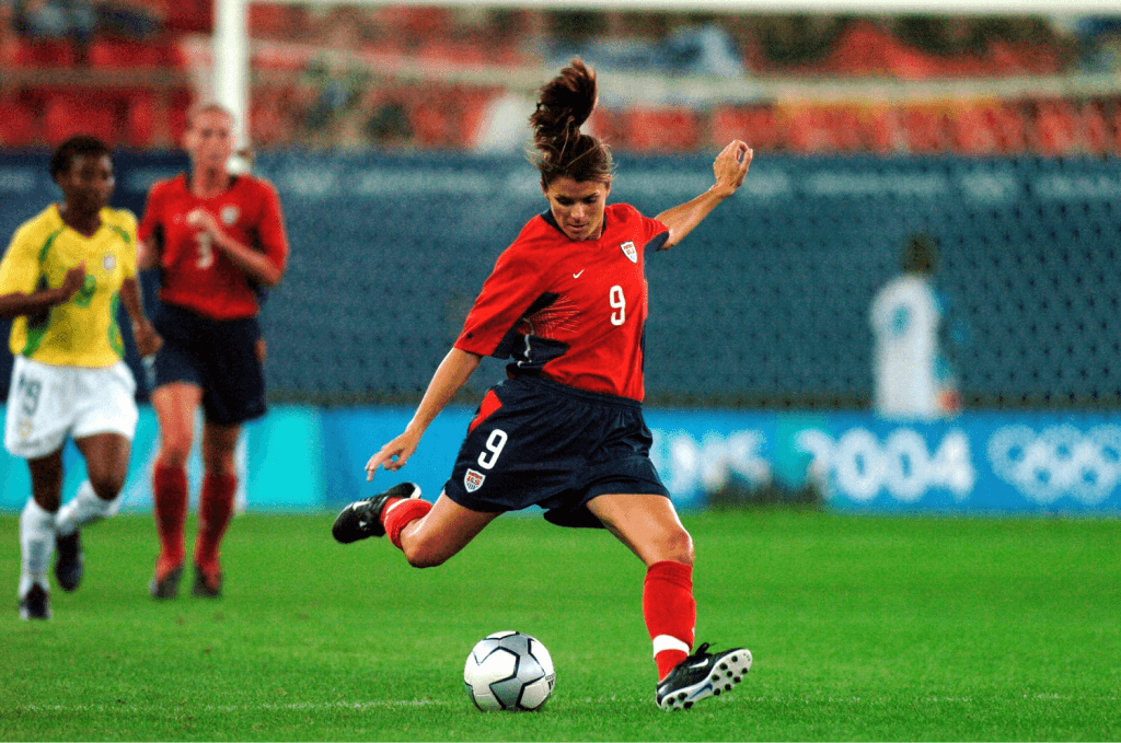 Mia Hamm International Career