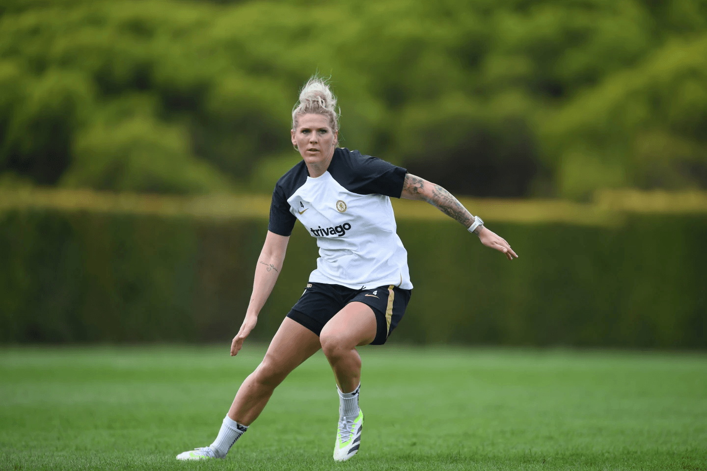 Millie Bright playing for England team
