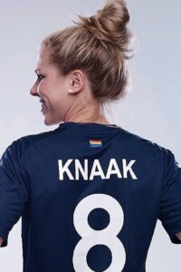 Rebecca Knaak football girl