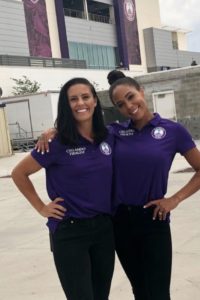 Sydney Leroux and Ali Krieger