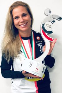 Tuija Hyyrynen football girl