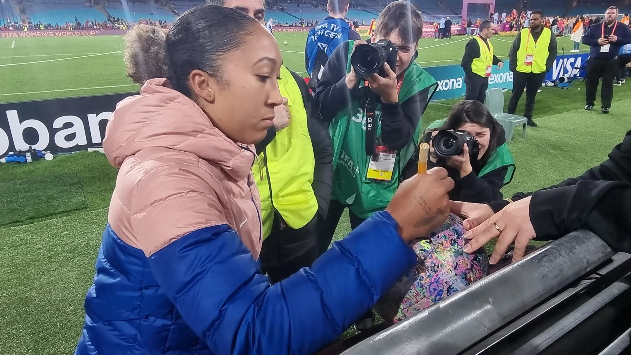 Who is Lauren James?