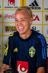 Caroline Seger football beauty