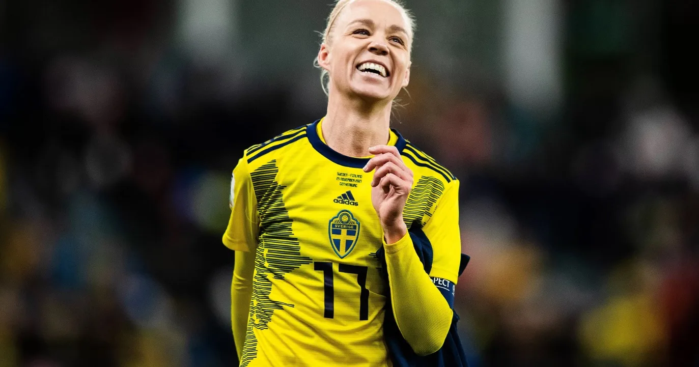 Caroline Seger hot football girl