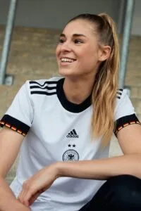 Jule Brand hot football girl
