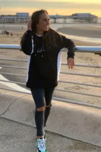 Katie Zelem sports outfit