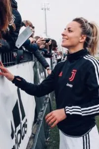 Martina Rosucci football girl