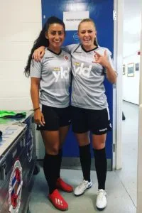 Millie Farrow hot soccer babes