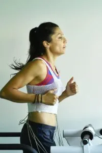 Nadia Nadim training