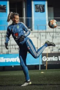 Nathalie Bjorn hot soccer