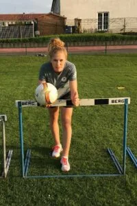 Rebecca Knaak hot football girl