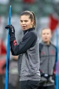 Signe Kallesoe Bruun football babe