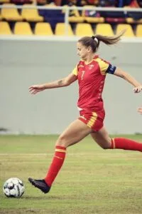 Sladana Bulatovic hot football