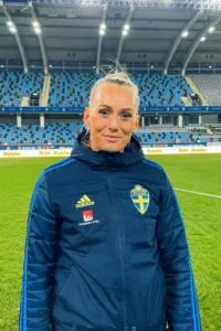 Stina Blackstenius football girl